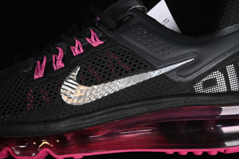 Nike Air Max 2013 Retro Breathable Mesh Cushioned Running Shoes - 555753-001