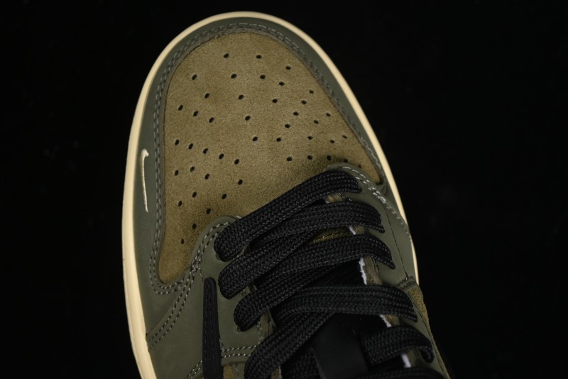 Nike Travis Scott x Fragment Design x Air Jordan 1 Low OG SP AJ1 Sneakers - CH6336-007
