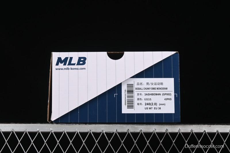 New York Yankees MLB Bigball Chunky Embo Monogram Platform Sandals - 3ASHBEM4N43PKS