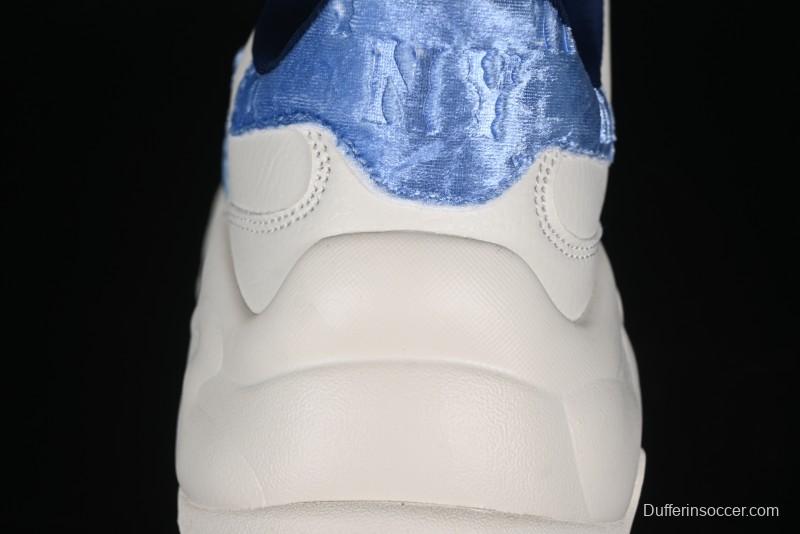 New York Yankees MLB Bigball Chunky Window Velvet Monogram Thick Sole Casual Running Shoes - 3ASHWVM4650NYS