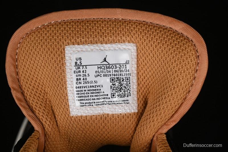 Nike Air Jordan 1 Low Flax/Baroque Brown Casual Basketball Shoes - HQ3603-201