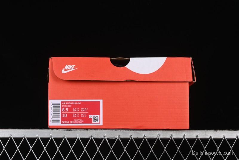 Nike Air Flight 89 Low Basketball Shoes with Air Cushion Technology - FZ3045-300