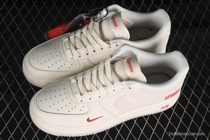 Nike Air Force 1 '07 Low Supreme White Crystal Casual Sneakers - BB7577-214