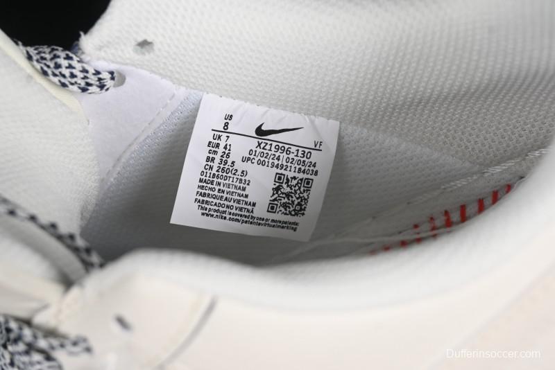 Nike Air Force 1 '07 Low Supreme The North Face Collaboration - Off White Light Blue Casual Sneakers - XZ1996-130