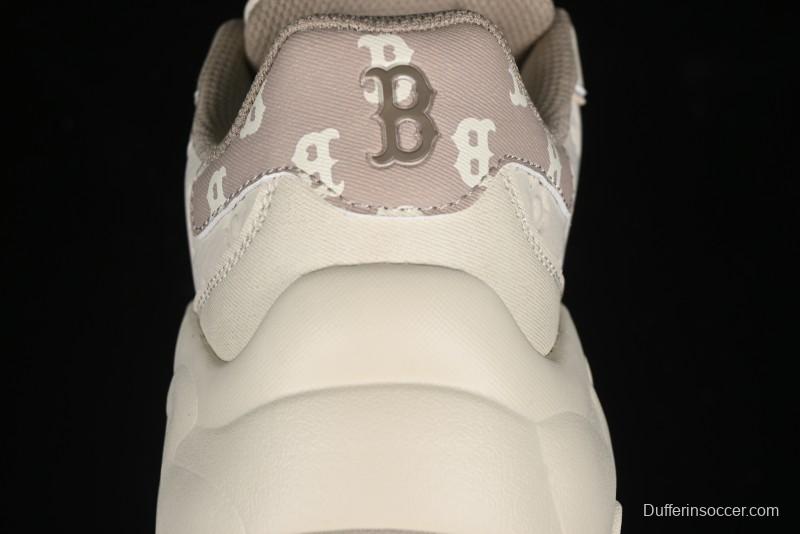 New York Yankees MLB Bigball Chunky Embo Monogram Thick Sole Sandals - 3ASHBEM4N43BGS