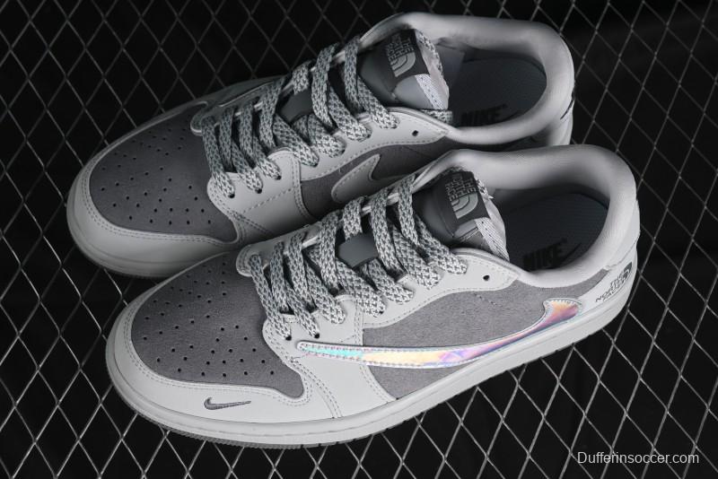 Nike Travis Scott x Fragment Design x Air Jordan 1 Low OG SP AJ1 Low Top Casual Sneakers - AG3702-803