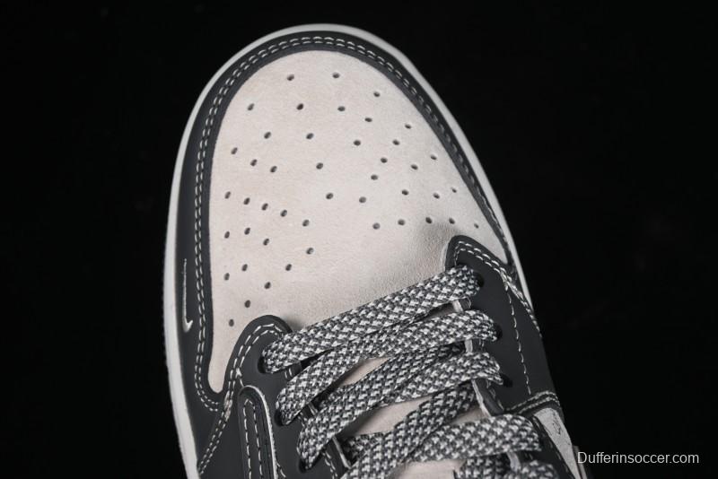 Nike Travis Scott x Fragment Design x Air Jordan 1 Low OG SP AJ1 Retro Sneakers - XZ3398-003