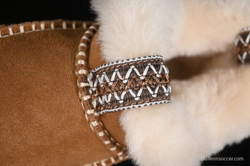 UGG Classic Ultra Mini Alpine Short Boots with Genuine Shearling Lining - 1158224