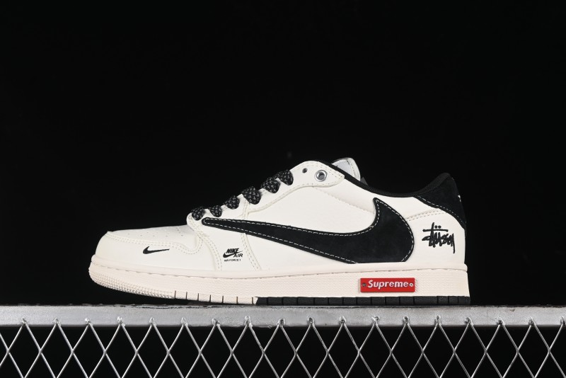 Nike Air Jordan 1 Low OG SP Travis Scott x Fragment Design Collaboration Sneakers - SJ2068-129
