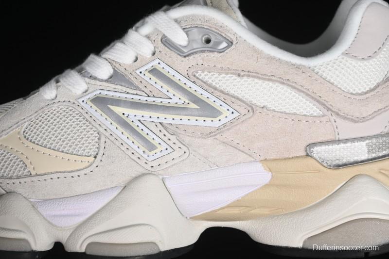 Joe Freshgoods x New Balance NB9060 Retro Casual Running Sneakers with ABZORB Cushioning - U9060WHT