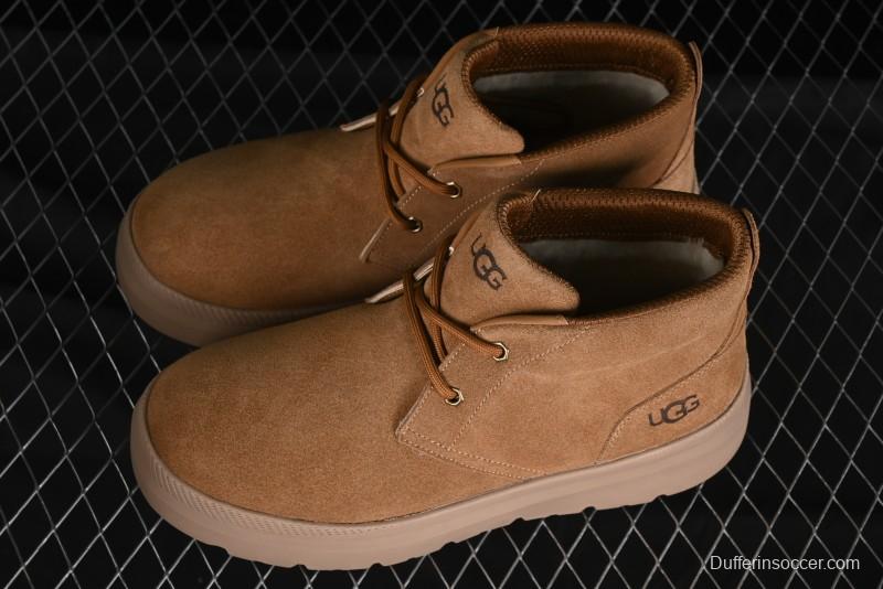 UGG Burleigh Chukka Comfortable Flat Lace-Up Round Toe Fashion Casual Boots - 1151773