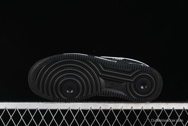 Nike Air Force 1 '07 Low Graffiti White Black Casual Sneakers - CW2288-017