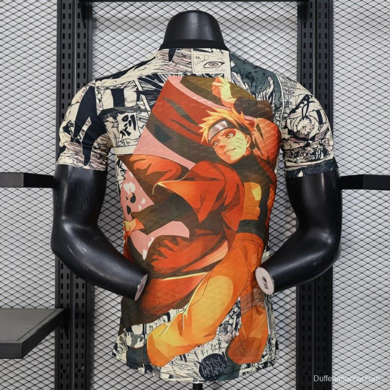 Player Version 2025 Japan Multi-Color with Naruto Anime Character Jersey