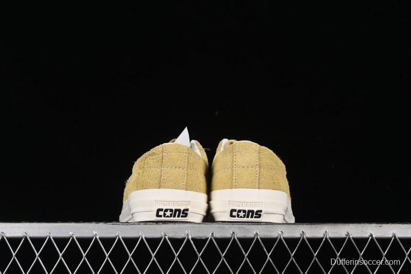 Converse One Star Pro Retro Skate Shoes in Yellow - A04158C