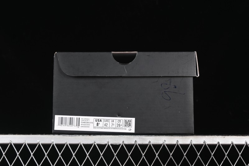 Nike Travis Scott x Fragment Design x Air Jordan 1 Low OG SP AJ1 Low Top Casual Sneakers - CH6336-015