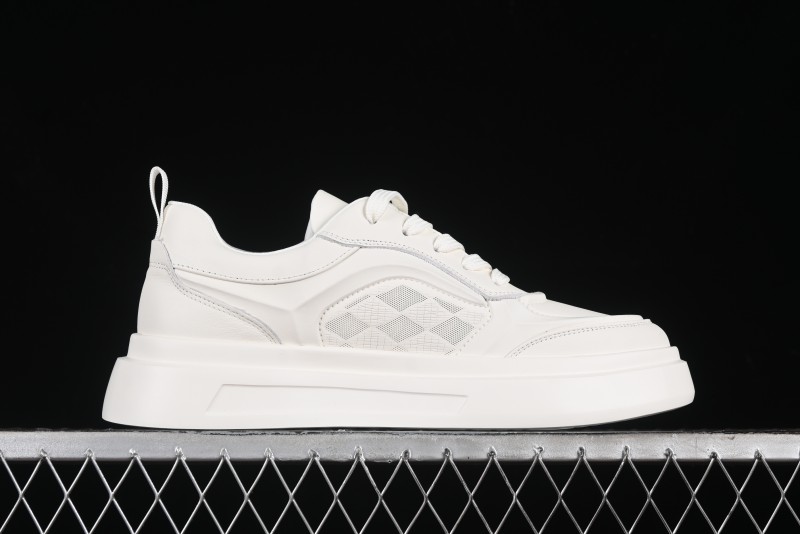 ECCO Street ACE Series Autumn New Retro Fashion Casual Leather Platform Sneakers - 63336101002
