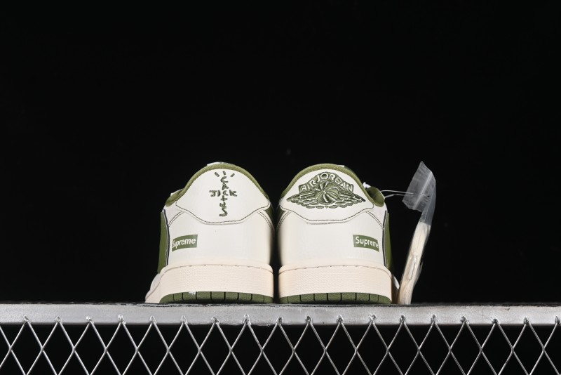 Nike Travis Scott x Fragment Design x Air Jordan 1 Low OG SP AJ1 Supreme Collaboration - XZ2268-002