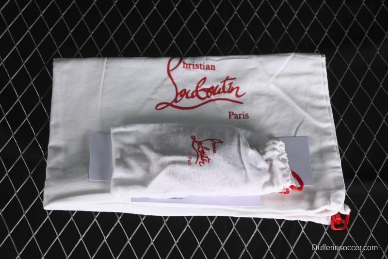 Christian Louboutin Astroloubi Comfortable Fashion Low-Top Sneakers White Red - X.D4