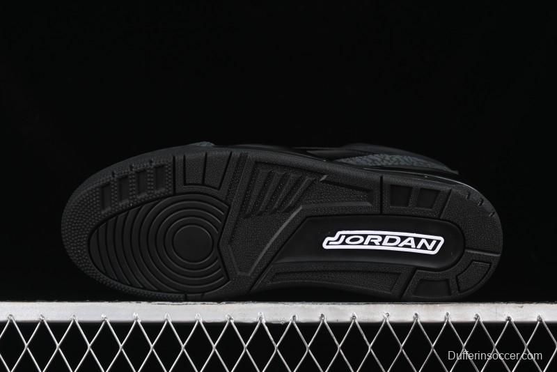 Nike Air Jordan 3 Retro Basketball Shoes Midnight Black - CT8532-001