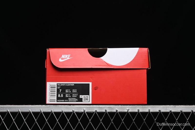 Nike Killshot 2 Retro Comfortable Anti-Slip Low-Top Skate Shoes - HQ3489-010