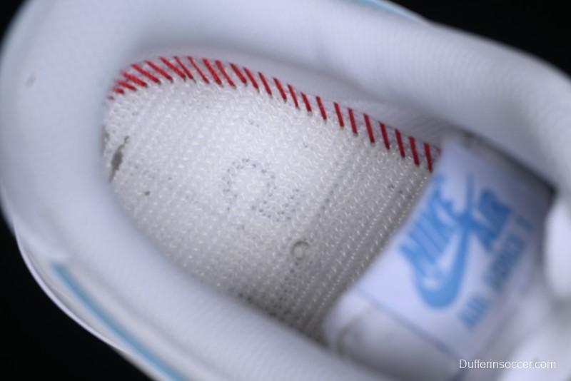 Nike Air Force 1 '07 Low Top-Grain Leather Casual Sneakers with Full-Length Air Cushion - DV0788-101