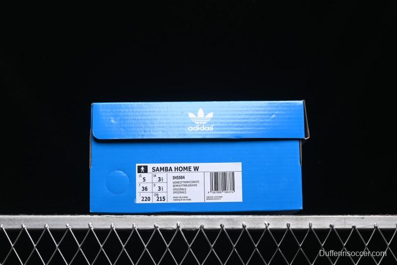 Adidas Originals Samba Home IH5504 Indoor Outdoor Slip-On Warm Casual Sneakers - IH5504