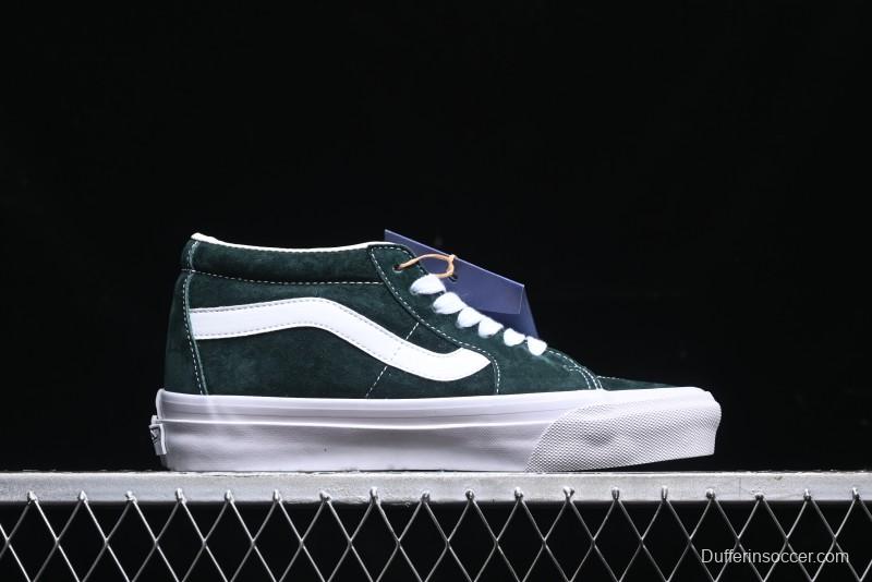 Vans Sk8-Mid Reissue 83 Premium Suede Retro Skate Shoes - VN000CQQPRM