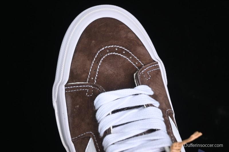 Vans Sk8-Mid Reissue 83 Premium Suede Retro Skate Shoes - VN000CQQDMV