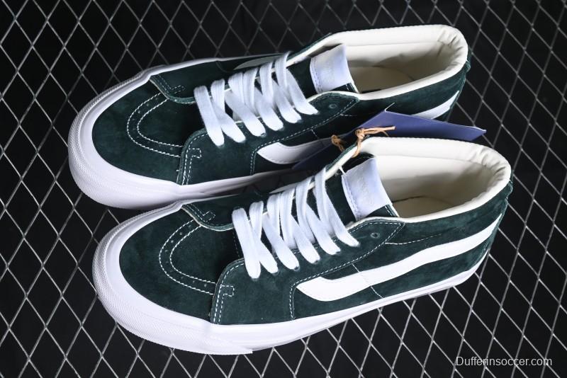 Vans Sk8-Mid Reissue 83 Premium Suede Retro Skate Shoes - VN000CQQPRM