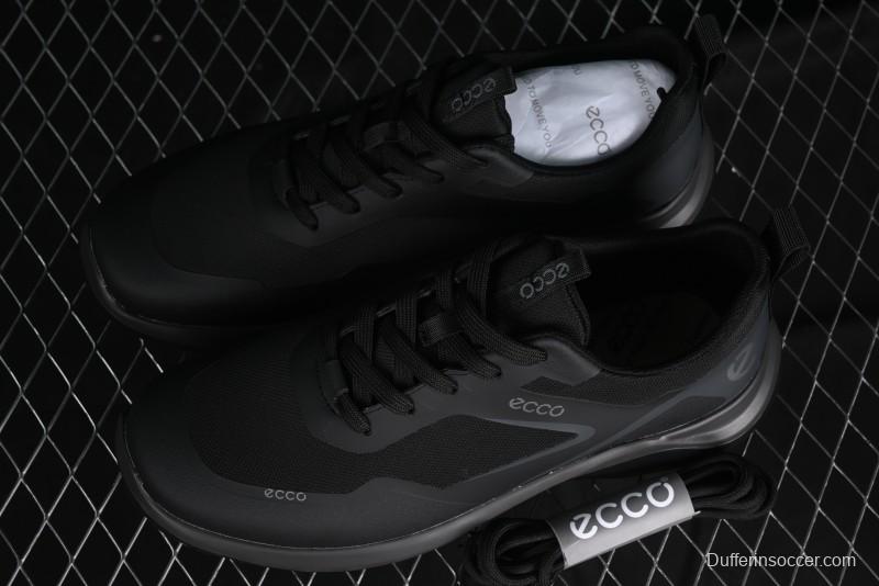 ECCO DRIVE Series Outdoor Waterproof Breathable Slip-Resistant Retro Fashion Patchwork Hiking Shoes - 88259401001