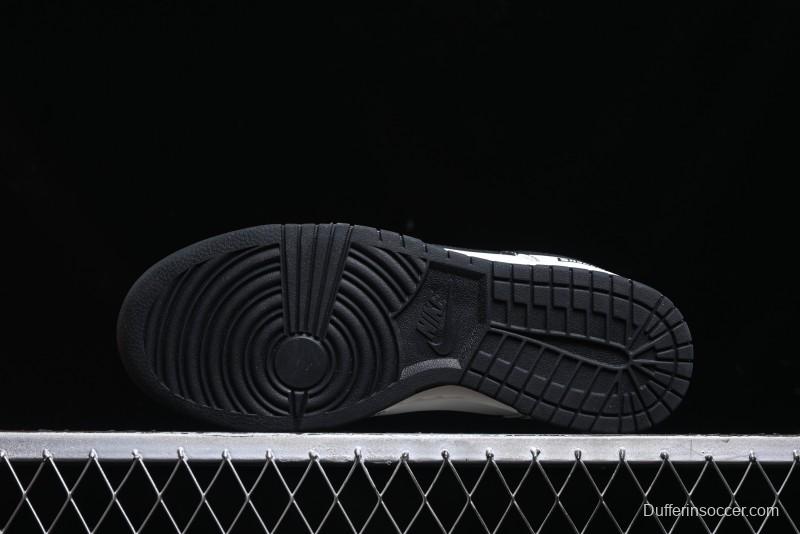 Nike Dunk Low Retro Panda Oxidized Vintage High Street Casual Sneakers - DD1391-100