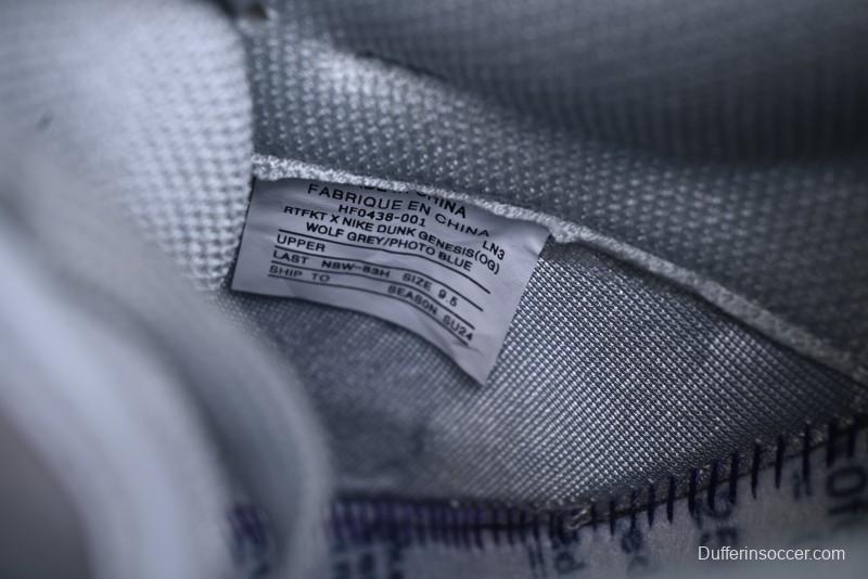 Nike Rtfkt Studios x Dunk Genesis Low OG Ghost Metaverse Series Casual Skate Shoes - HF0438-001