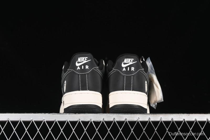 Nike Air Force 1 '07 Low Bape Collaboration - Beige Grey Black Low-Top Casual Sneakers BB6566-209