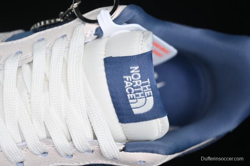 Nike Air Force 1 '07 Low The North Face Collaboration - Blue Floral Swoosh Casual Sneakers - KK1988-021