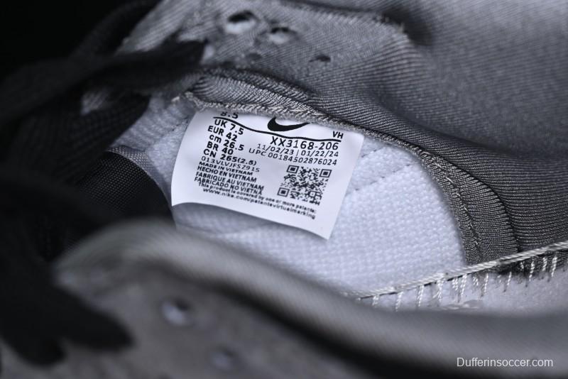 Nike SB Dunk Low Supreme Collaboration - Carbon Black Grey Pig Anniversary High-End Custom Low-Top Casual Skate Shoes - XX3186-206