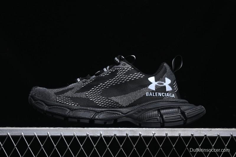 Under Armour x Balenciaga 3XL Sneakers Low-Top Retro Chunky Dad Shoes - W3XUA1090