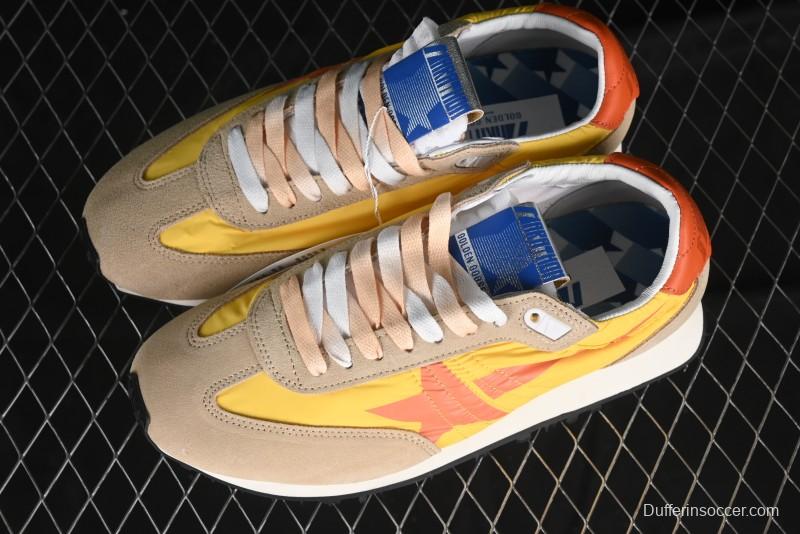 Golden Goose Marathon Golden Goose Distressed Sneakers with 3D Stabilizer and Cushioning - AJE5