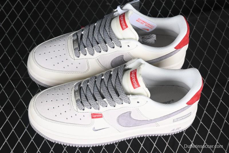 Nike Air Force 1 '07 Low Supreme Casual Sneakers with Full-Length Air Cushion - BB7518-020