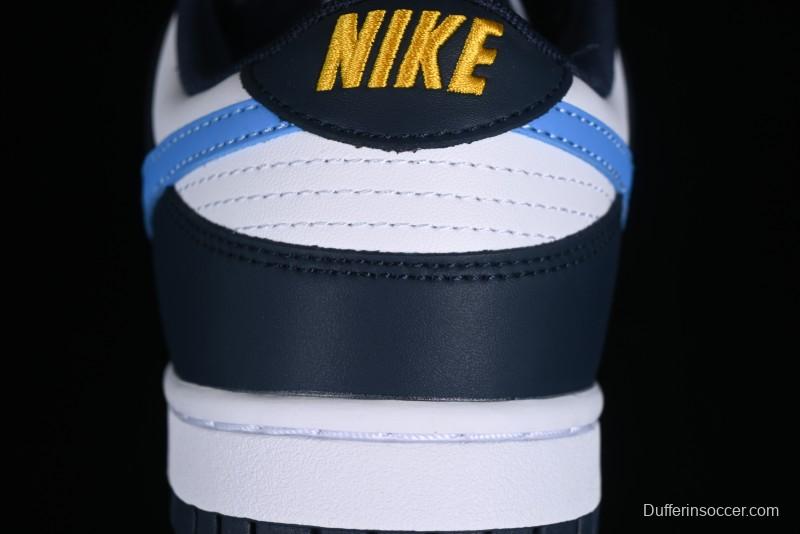 Nike Dunk Low SB Casual Skate Shoes in Obsidian/University Blue Colorway - FN7800-400