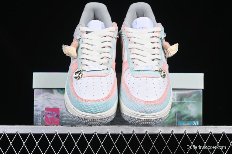 Nike Air Force 1 '07 Low "Late Spring Rain" Casual Sneakers - DX2678-111