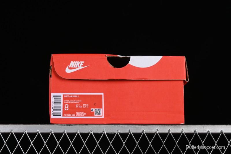 Nike Air Max 1 Retro Running Shoes with Half-Sole Air Cushion - FD9082-102