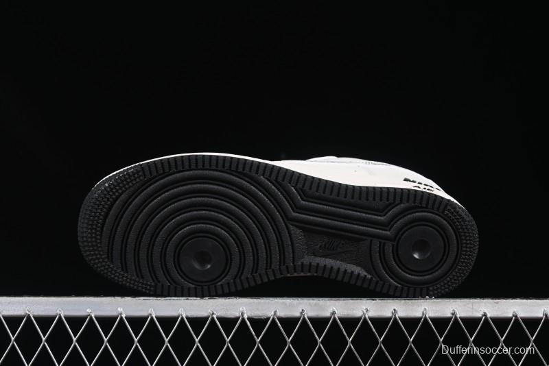 Nike Air Force 1 '07 Low Casual Sneakers with Multi-Swoosh Design - HH7518-046