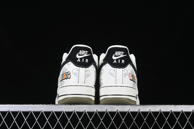 Nike Air Force 1 '07 Low Gucci Collaboration Classic Pattern Low-Top Casual Sneakers - CH6336-516