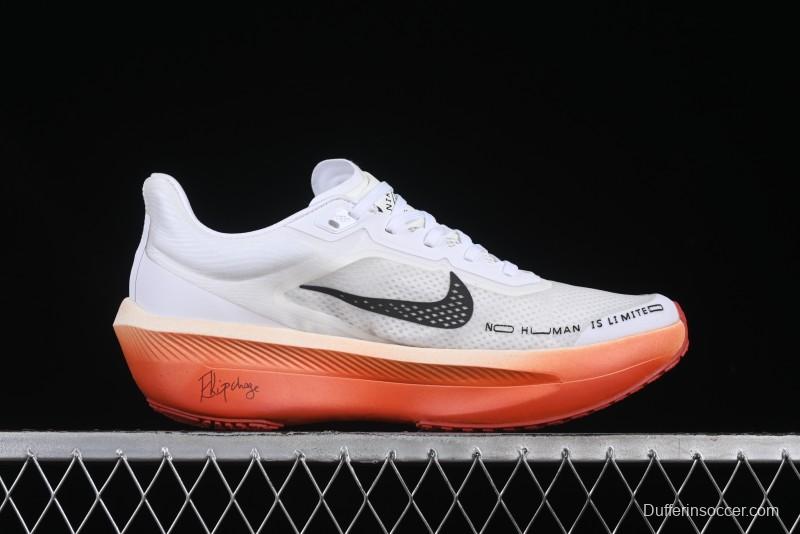 Nike Zoom Fly 6 Running Shoes with Flyknit and React Technology for Lightweight Responsive Cushioning - HJ7038-100
