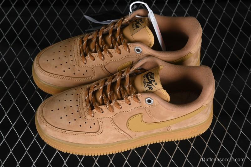 Nike Air Force 1 '07 WB Low-Top Sneakers with Full-Length Hexagonal Air Cushion - CJ9179-200