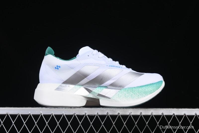 Adidas Adizero Adios 4 M Running Shoes Lightweight Breathable Low-Top - JR9707