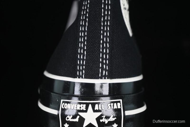 Converse Chuck 1970s High Top Canvas Sneakers with Star Stitch Design - A15743C