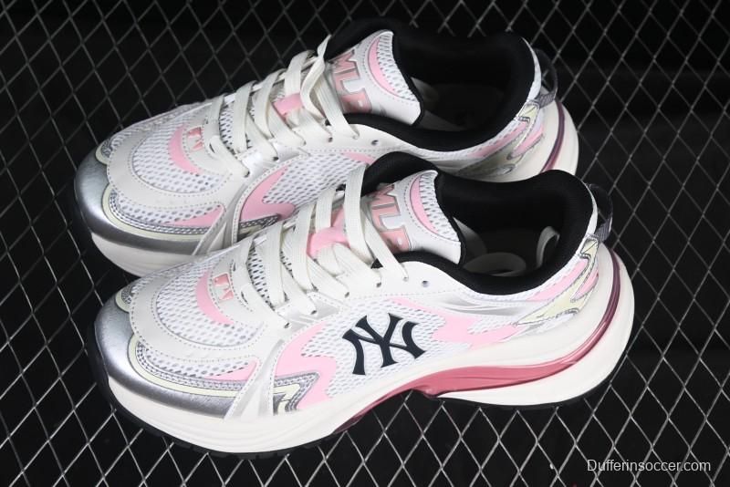 New York Yankees MLB Bigball Chunky Curve Thick Sole Casual Running Shoes - 3ARNSPL4N50PKS
