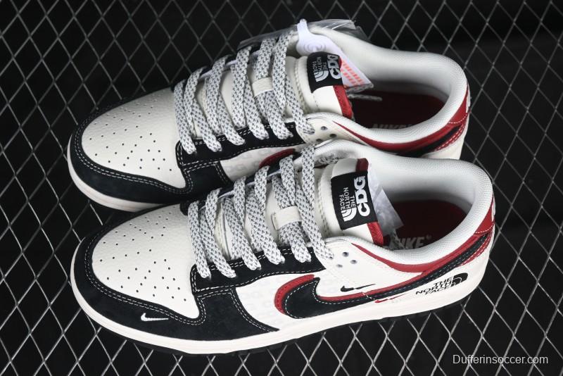 Nike SB Dunk Low The North Face Collaboration Anniversary Edition Custom Sneakers - DM6868-043