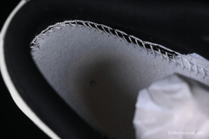 Nike Air Jordan 1 Low AJ1 Stussy White Black Leather Retro Basketball Shoes - XX3318-507